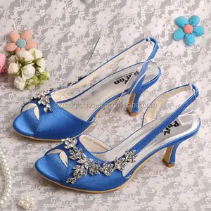 2022 Spring Summer New Design Womens Dress Shoes Blue