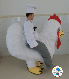 <span class=keywords><strong>Hola</strong></span> <span class=keywords><strong>pollo</strong></span> adulto-rider mascota traje/equitación traje animal/disfraz de mascota/disfraz de mascota para adultos - Product Image 5