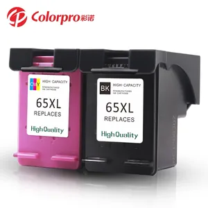 Colorpro ממוחזרות דיו מחסנית תואם עבור h 65 65xl