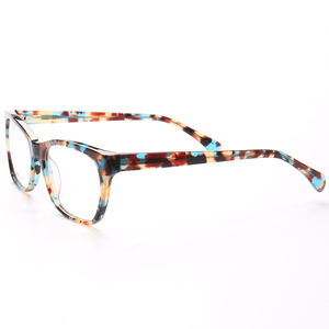 8602 Acetato retro high-qiaoptical marco contraste color gafas - Product Image 2