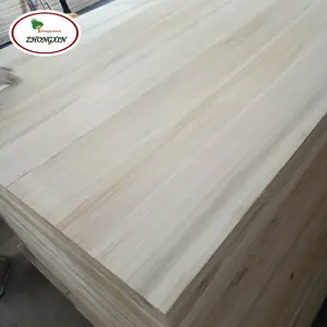 Paulownia kayu solid papan untuk Meja Dapur/Meja/Benchtops/Kayu Rak Terbaik Merek Solid Aa Kelas Paulownia Papan