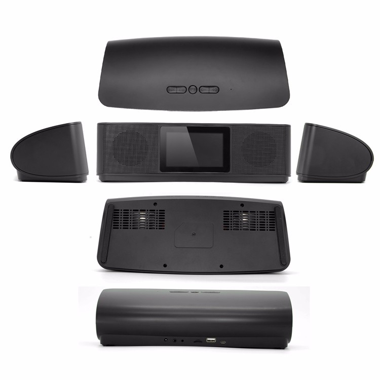 Многоцветный bluetooth fm-радио usb sd кард-ридер спикер