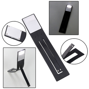 2 en 1 — lampe de lecture <span class=keywords><strong>Flexible</strong></span> à LED, en plastique, avec pince et marque-page - Product Image 2
