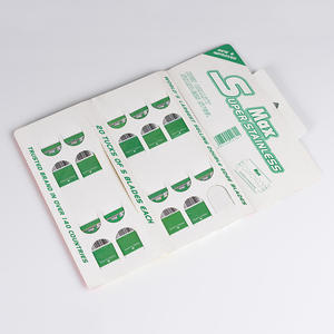 OEM an toàn dùng một lần đôi cạnh cạo thẳng dao cạo lưỡi scraper thợ cắt tóc với nhà máy Dây chuyền sản xuất máy làm - Product Image 6