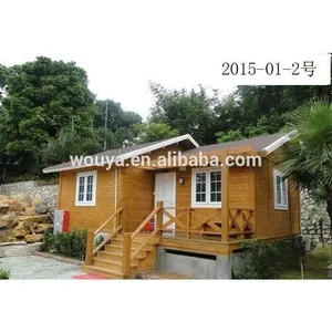 Đơn Giản Chất Lượng Cao Biệt Thự Thép Ánh Sáng, Nhà Tiền Chế, Nhà Prefab Bằng Gỗ