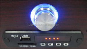 Bằng Gỗ Retro Vinyl Ghi Máy Nghe Nhạc Bàn Quay Đĩa & 3 Tốc Độ Lp Máy Nghe Nhạc - Product Image 5