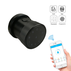 Khóa Vân Tay Sinh Trắc Học Thông Minh Số Wifi App BLE Núm Tròn Trang Chủ Ngoài Văn Phòng Khóa Cửa Điện Tử - Product Image 1