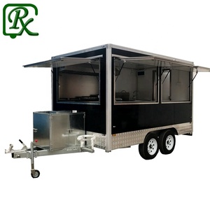Camión de comida rápida móvil, carrito de remolque, precio personalizado, doble <span class=keywords><strong>restaurante</strong></span>, pequeña bomba de agua, Restaurantes, quiosco, Bar, <span class=keywords><strong>restaurante</strong></span> móvil - Product Image 1