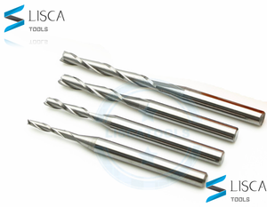 Dao Phay Hai Rãnh Vật Liệu Cacbua Đài Loan Chiều Dài Cắt Nhỏ Thân 3.175Mm Dao Phay CNC Hai Rãnh Xoắn Ốc - Product Image 2