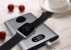 Nieuwe Producten 2018 Innovatieve Alibabas Power Bank Shenzhen, dual Draadloos opladen power bank voor Apple Horloge + iPhone + Laptop - Product Image 6