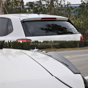 Lato posteriore del Tetto Spoiler lama di Ali per <span class=keywords><strong>Volkswagen</strong></span> VW <span class=keywords><strong>Polo</strong></span> Standard 2011-2018 Non Per GTI <span class=keywords><strong>R</strong></span> ABS Pianoforte nero Trim Grembiuli Winglet - Product Image 6
