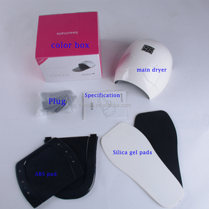 Lampu Gel Kuku <span class=keywords><strong>Led</strong></span> <span class=keywords><strong>Uv</strong></span> 48W, Lampu Jari Kaki Gaya Sandal Profesional 2018 Pelangi 4