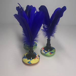 Jouets de plage personnalisés en néoprène, boule de plumes, jouets de plage, Offre Spéciale - Product Image 3