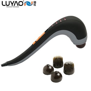 LUYAO LY-627A Doppelkopf heizung <span class=keywords><strong>Percussion</strong></span> Doppelkopf-Hand massage gerät