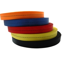 Sangles d'arrimage à cliquet en polyester PES noir sans fin de 25 mm (1 pouce) et 3 m, haute ténacité, résistance à la rupture de 680 kg, vente en gros
