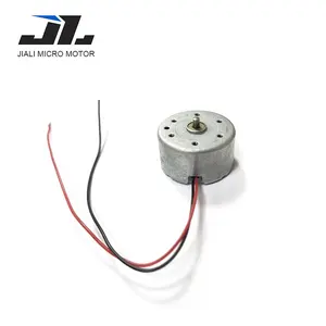JL-RF300 DC 3V 2000Rpm Motor Elektrik Mini, Cocok untuk Mainan DIY Turbin Angin dan Generator Tenaga Surya