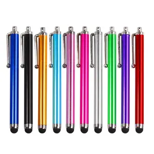 Mặt Hàng khuyến mại Logo OEM Tablet Stylus Pen Điện Thoại Bi Bóng Điểm Pen cho Màn Hình Cảm Ứng