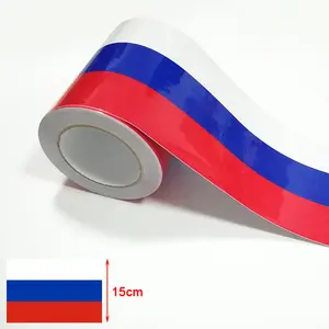 Xe Nhãn Dán 1 Cái/lốc BMWColored Đức Ý Pháp Nga Quốc Gia Cờ Sticker Cơ Thể Vinyl Decal Đối Với BMW M3 M5 M6 E46 E92