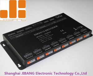 High Quality 24 Channels DC12-24V <strong>Constant</strong> <strong>Voltage</strong> <strong>DMX512</strong> Decoder LED <strong>Driver</strong> DE8024 - Product Image 3