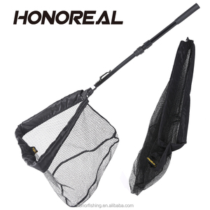 Lưới cá gấp gọn bán buôn, cán nhôm, lưới cao su - Product Image 2