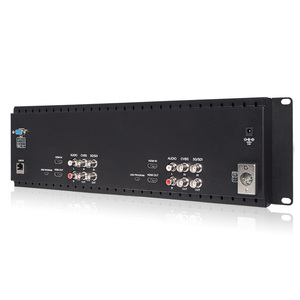 7 polegada IPS 3RU programme matériel de radiodiffusion double haute résolution LCD montage en Rack moniteur - Product Image 4
