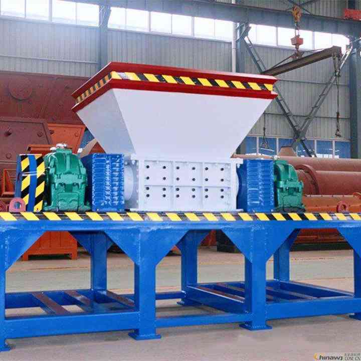 60 Hp Natural Rubber Shredder Machine Industrial Heavy Duty Waste ...