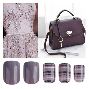 30 pièces/boîte vente en gros de <span class=keywords><strong>faux</strong></span> <span class=keywords><strong>ongles</strong></span> multicolores étiquette privée <span class=keywords><strong>ongles</strong></span> artificiels décoratifs - Product Image 2