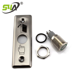 Stainless Steel <strong>Exit</strong> Panel <strong>Button</strong> Switch - Product Image 4