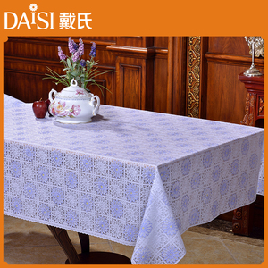 <span class=keywords><strong>Nappe</strong></span> brodée en toile <span class=keywords><strong>cirée</strong></span> imperméable - Product Image 6