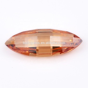 Synthétique 5 pièces en diamant, coupe au champagne, zircon cubique, de haute qualité et pas cher - Product Image 1