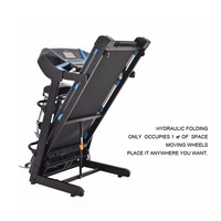 2022 gran oferta 2.5HP ajuste de velocidad motorizado para cinta de correr comercial prueba de frecuencia cardíaca inalámbrica pantalla LED-para ejercicio en casa