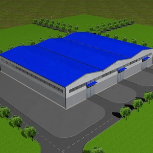 Casa prefabricada de <span class=keywords><strong>diseño</strong></span> 3D, almacén de acero con edificios de estructura de acero libre - Product Image 1