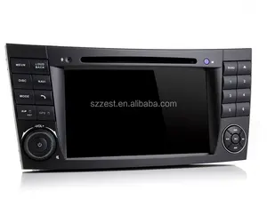 ZESTECH专用汽车DVD适用于Benz E级w211(2002-2008)，带GPS导航