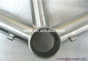Pas cher titane tandem route vélo cadre Géant Ti route vélo tandem cadres titane personnalisé pas de pliage cadre tandem - Product Image 5