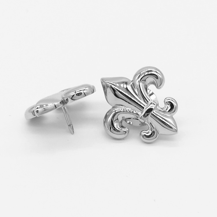 Logo personnalisé fleur de lis épinglette effectuer des fournitures