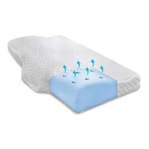 Klassisches Design Kunden spezifisches Material Weiches, hochwertiges ortho pä disches Memory Foam-Kissen