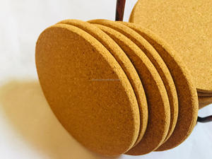 Sous-verres carrés en bois de liège pour boissons, porte-gobelets en <span class=keywords><strong>ardoise</strong></span>, vente en gros - Product Image 3