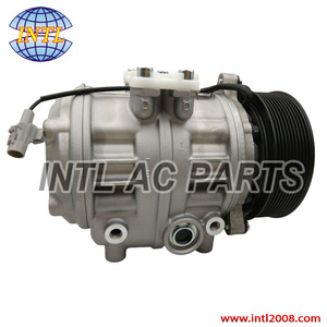 คอมเพรสเซอร์แอร์10P30สำหรับ Denso <span class=keywords><strong>10p30B</strong></span> Micro Onibus 10PK 24 V สำหรับ10P30 Polia 10PK R134A 24โวลต์ - Product Image 2