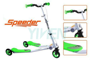 Trottinette à trois roues pliable pour adultes <span class=keywords><strong>Speeder</strong></span> Kick Tri Scooter - Product Image 2