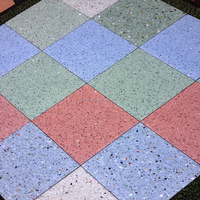 Machine automatique de fabrication de carrelage de sol en marbre, mosaïque, ciment, béton terrazzo Prix