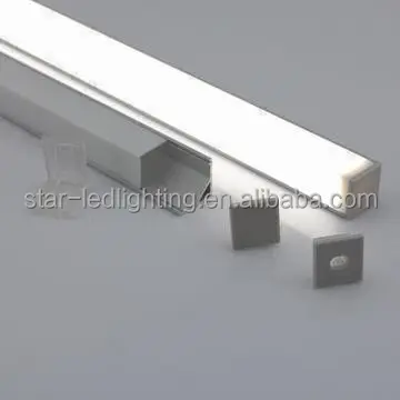 Profilé bande led, aluminium, 90 degrés