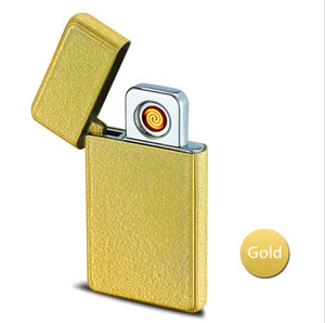 Có thể sạc lại 72*32*11 mét Điện tử ARC Thuốc lá nhẹ hơn với <span class=keywords><strong>USB</strong></span> sạc nổ đen bạc màu xanh xem Logo đóng gói - Product Image 4