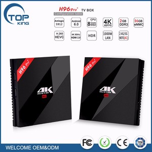 2017 de Calidad Superior S912 <span class=keywords><strong>H96</strong></span> <span class=keywords><strong>pro</strong></span> <span class=keywords><strong>plus</strong></span> 2 GB 16 GB Amlogic del androide 6.0 tv box <span class=keywords><strong>h96</strong></span> <span class=keywords><strong>Pro</strong></span> + set top box - Product Image 1