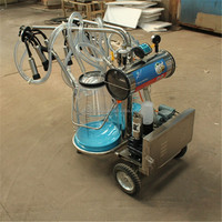 Machine à traire mobile pour vache laitière pour hommes