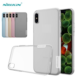 Nillkin venta al por mayor suave ultra delgada transparente naturaleza silicona caucho TPU <span class=keywords><strong>funda</strong></span> para el <span class=keywords><strong>iPhone</strong></span> x 8 6 7 <span class=keywords><strong>Se</strong></span> plus - Product Image 1