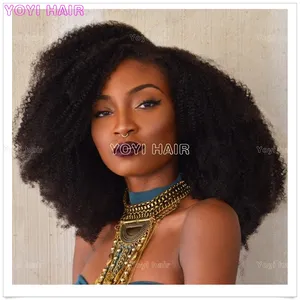 Kemet - Extensões de cabelo afro-convexo para vison, cabelo brasileiro, cabelo remy real, atacado no Brasil, cabelo humano