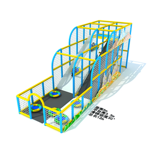 Aire de Jeux Intérieure Commerciale pour Enfants Sur Mesure avec Toboggan et <span class=keywords><strong>Piscine</strong></span> à Balles - Product Image 3