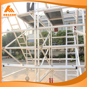 Dragonstage hệ thống giàn giáo di động bằng nhôm 6082 trong nhà hiện đại với phạm vi chiều cao 2 m-40m để lắp đặt sân khấu âm nhạc - Product Image 5