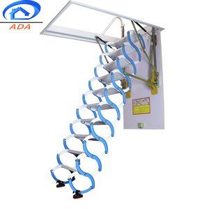 Échelles d'accès manuelles réglables en acier au carbone pour grenier - Product Image 1