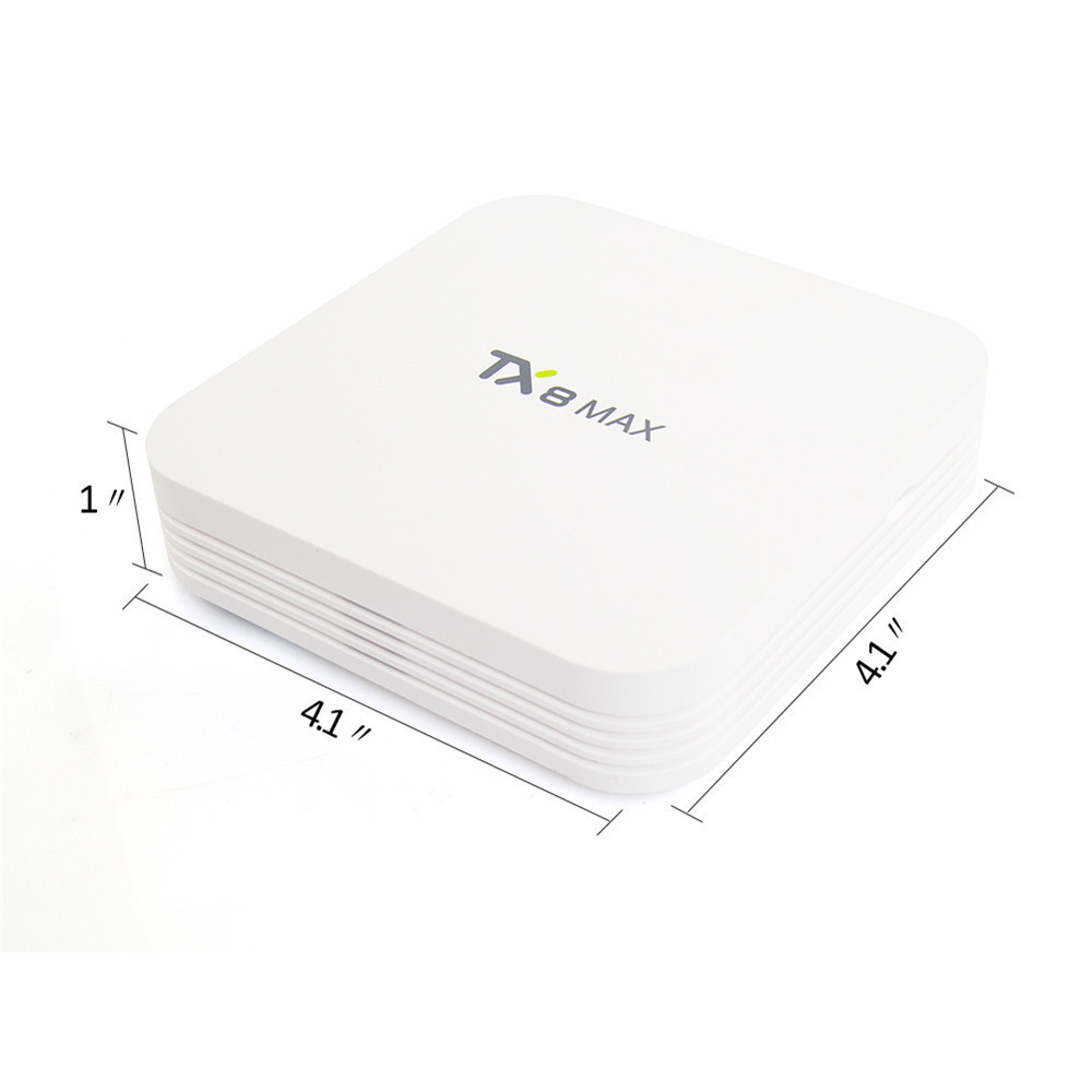 2017 de China original de Android Tv Box Octa core TX8 MAX 3 GB Ram 16 GB Rom Amlogic S912 Android 6.0 Kodi TV caja